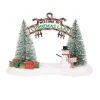 Department 56 Original Snow Village<A Festive Christmas Gate