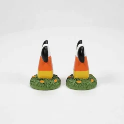 Department 56 Disney Village<Candy Corn Topiaries S/2