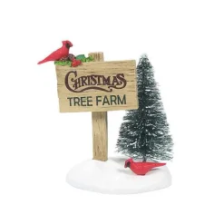 Department 56 Village Accessories<Cardinal Christmas Sign