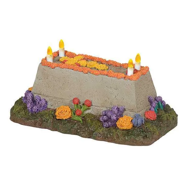 Department 56 Village Halloween Accessories<Day Of The Dead Lit Memorial