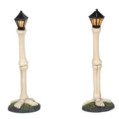 Department 56 Village Halloween Accessories<Femur Bone Street Lights