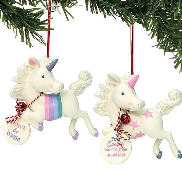 Department 56 Snowpinions<Flying Unicorn Ornament, 2A