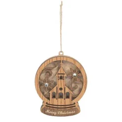 Department 56 Sale<Globe With Church Orn
