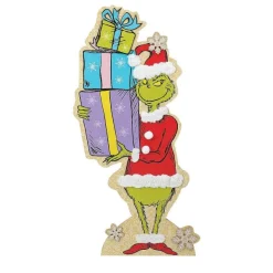 Department 56 Flourish<Grinch Easel Decor