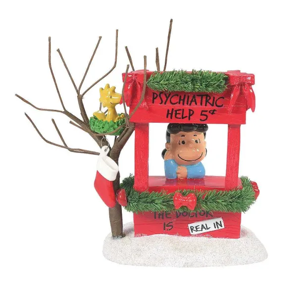 Department 56 Peanuts Village<Lucy Is In
