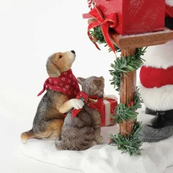 Department 56 Santa And His Pets<Mail Treats