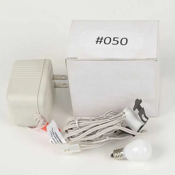 Department 56 Replacement Parts<Replacement Adapter 3V Dc 900Ma White Male Aux Clip