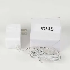Department 56 Replacement Parts<Replacement Adapter 3V Dc 500Ma White Male Aux Clip