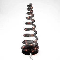 Department 56 Village Halloween Accessories<Spiralight Led Tree Orange