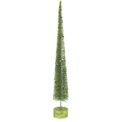 Department 56 Christmas Basics<Tall Green Glitter Spike Tree