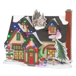 Department 56 Original Snow Village<The Grinch House