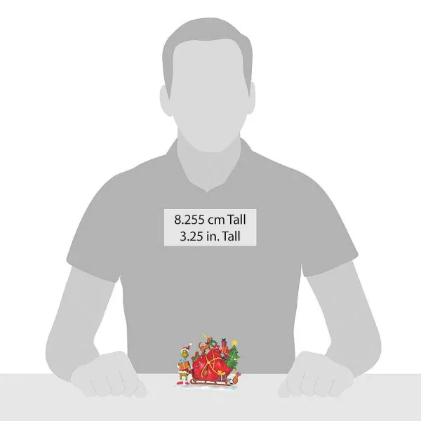 Department 56 Grinch Villages<The Grinch's Small Heart Grew