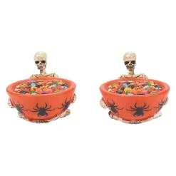 Department 56 Village Halloween Accessories<Trick Or Dare Treat Bowls St/2