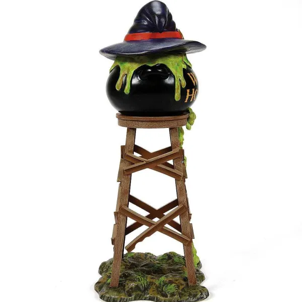 Department 56 Snow Village Halloween<Witch Hollow Watertower