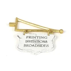 Department 56 Replacement Parts<Woodbridge Gazette &Printing Office Sign